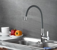 Смеситель Ledeme H98 L4898-9 (серый/хром) - фото2