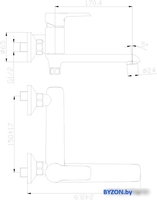 Смеситель Rossinka Silvermix W35-33 - фото2