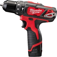 Дрель-шуруповерт Milwaukee M12 BPD-202C 4933441940 (с 2-мя АКБ, кейс) - фото