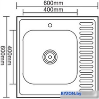Кухонная мойка Ledeme L96060-L - фото2