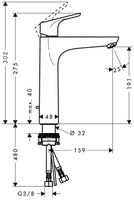 Смеситель Hansgrohe Focus E2 31608000 - фото2