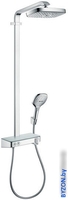 Душевая система Hansgrohe Raindance Select E 300 2jet Showerpipe [27126000] - фото