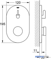 Смеситель Grohe Eurosmart Cosmopolitan T [36321000] - фото2
