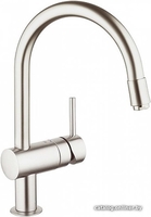 Смеситель Grohe Minta (сталь) [32918DC0] - фото