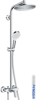 Душевая система Hansgrohe Crometta S 240 1jet [27269000] - фото