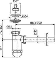 Сифон Alcaplast A410 - фото2