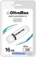 USB Flash Oltramax 230 16GB (белый) [OM-16GB-230-White] - фото