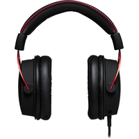 Наушники HyperX Cloud Alpha (черный/красный) - фото2, картинка2 Наушники HyperX Cloud Alpha (черный/красный) - фото2