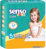 Подгузники Senso Baby Ecoline Junior 5 (32 шт) - фото