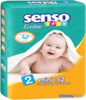 Подгузники Senso Baby Ecoline Mini 2 (52 шт) - фото