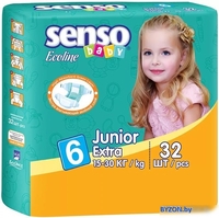 Подгузники Senso Baby Ecoline Junior 6 (32 шт) - фото