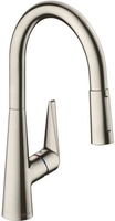 Смеситель Hansgrohe Talis S 72813800 (нержавеющая сталь) - фото