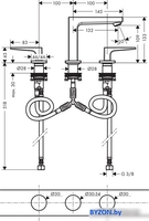 Смеситель Hansgrohe Metropol 32514000 - фото2