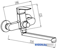 Смеситель Loffrey LF82202 - фото2