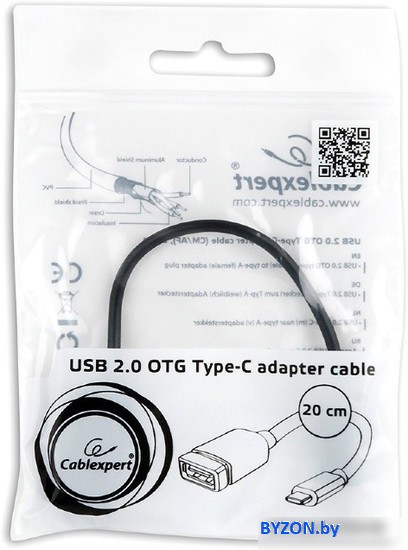 Адаптер Cablexpert A-OTG-CMAF2-01 Адаптер Cablexpert A-OTG-CMAF2-01