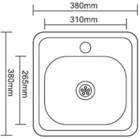 Кухонная мойка Ledeme L93838-6 - фото2