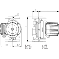 Циркуляционный насос IMP Pumps GHNbasic II 40-190F - фото2