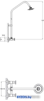 Верхний душ Solone JIK16-A102-A - фото2