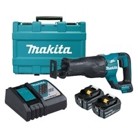 Сабельная пила Makita DJR187RTE (с 2-мя АКБ, кейс) - фото2