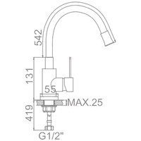 Смеситель Ledeme L74004-3 - фото2