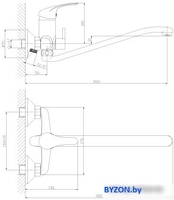 Смеситель Rossinka Silvermix A35-34 - фото2
