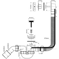 Сифон McAlpine MRB2SC-PB - фото2