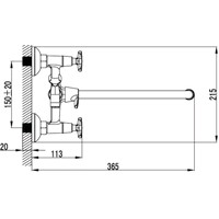 Смеситель Kaiser Crystal 28155 - фото2