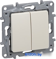 Выключатель Legrand Etika 6 723 02 (слоновая кость) - фото