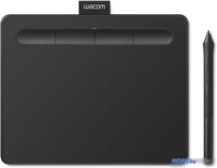 Графический планшет Wacom Intuos CTL-4100 (черный, маленький размер) - фото