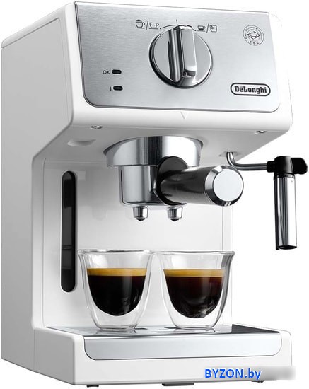 Рожковая помповая кофеварка DeLonghi Active Line ECP 33.21.W Рожковая помповая кофеварка DeLonghi Active Line ECP 33.21.W