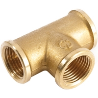 Фитинг General Fittings Тройник прямой 2700.14 1" - фото