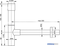 Сифон Alcaplast A402 - фото2