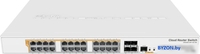 Коммутатор Mikrotik CRS328-24P-4S+RM - фото