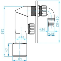 Сифон Plast Brno EPPC450 - фото2