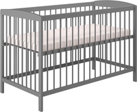 Детская кроватка Polini Kids Simple 101 (серый) - фото