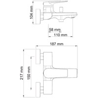 Смеситель Wasserkraft Lopau 3201 - фото2