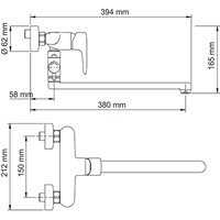 Смеситель Wasserkraft Vils 5602L - фото2