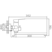 Смеситель Ledeme L72203 - фото2