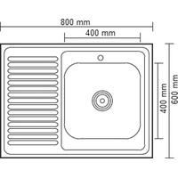 Кухонная мойка Ledeme L68060-6R - фото2