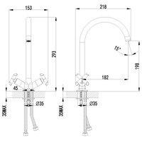 Смеситель Lemark Practica LM7504C - фото2