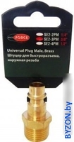 RockForce Штуцер для быстроразъема наруж резьба 3/8" RF-SE2-3PM - фото