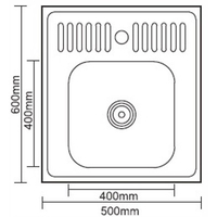 Кухонная мойка Ledeme L75060 - фото2