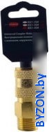 RockForce Быстроразъем пневмат с клап наруж резьба 3/8" RF-BSE1-3SM - фото