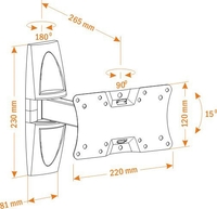 Кронштейн Holder LCDS-5063 - фото2
