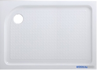 Душевой поддон BelBagno TRAY-BB-AH 100x80 (левый) - фото