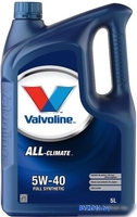 Моторное масло Valvoline All-Climate 5W-40 5л - фото