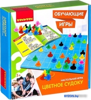 Настольная игра Bondibon Цветное судоку - фото