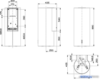 Кухонная вытяжка Faber Cylindra Plus WH Gloss A37 - фото2