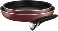 Набор сковород Tefal Ingenio Red 5 04175810 - фото