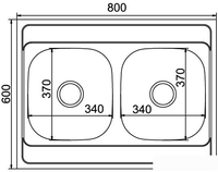 Кухонная мойка Mixline 528171 - фото2